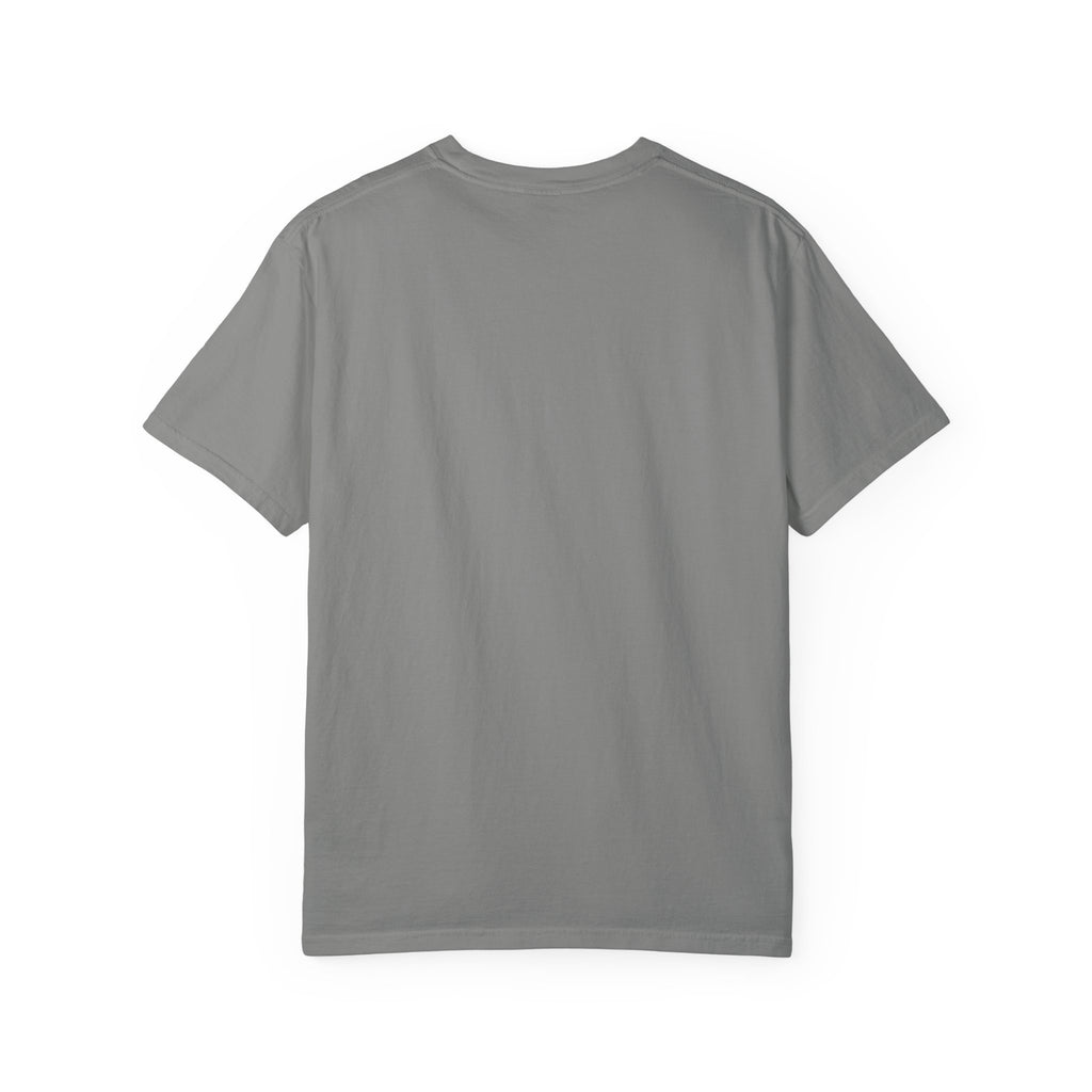 Minimal 'SANDEEVA' Solid T-Shirt — Garment-Dyed Cotton Tee