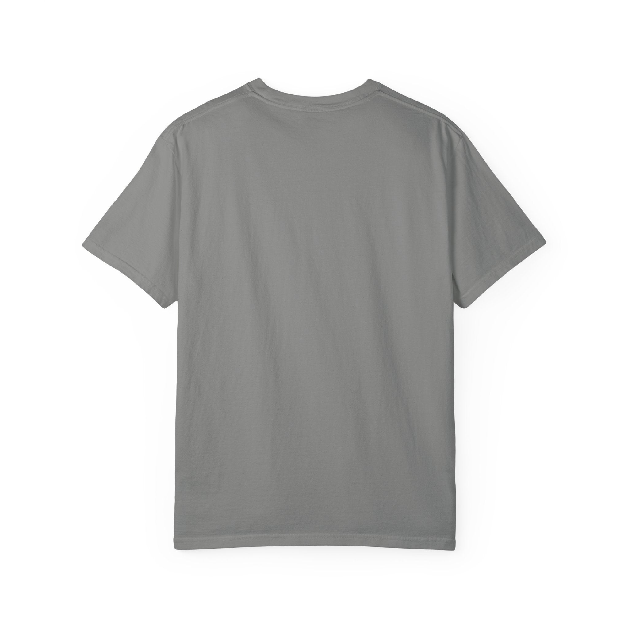 Minimal 'SANDEEVA' Solid T-Shirt — Garment-Dyed Cotton Tee