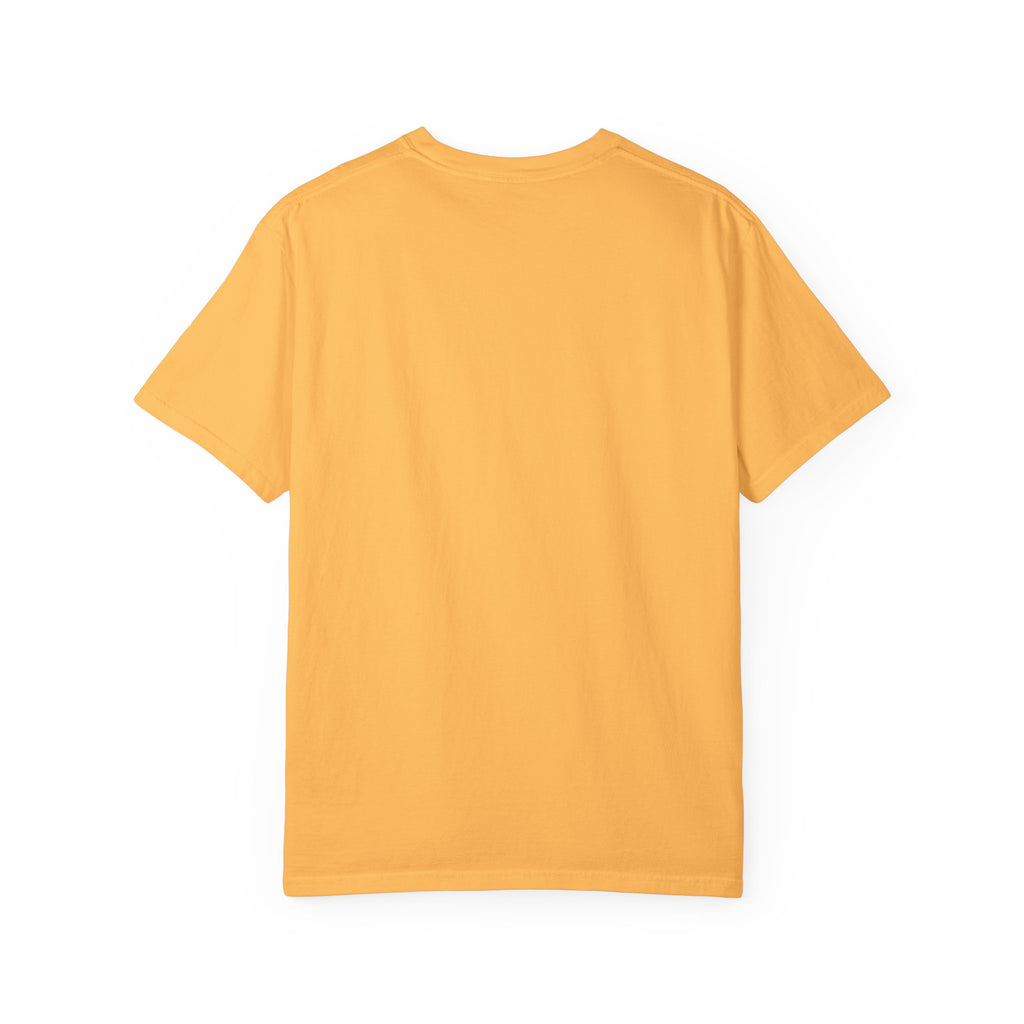Minimal 'SANDEEVA' Solid T-Shirt — Garment-Dyed Cotton Tee